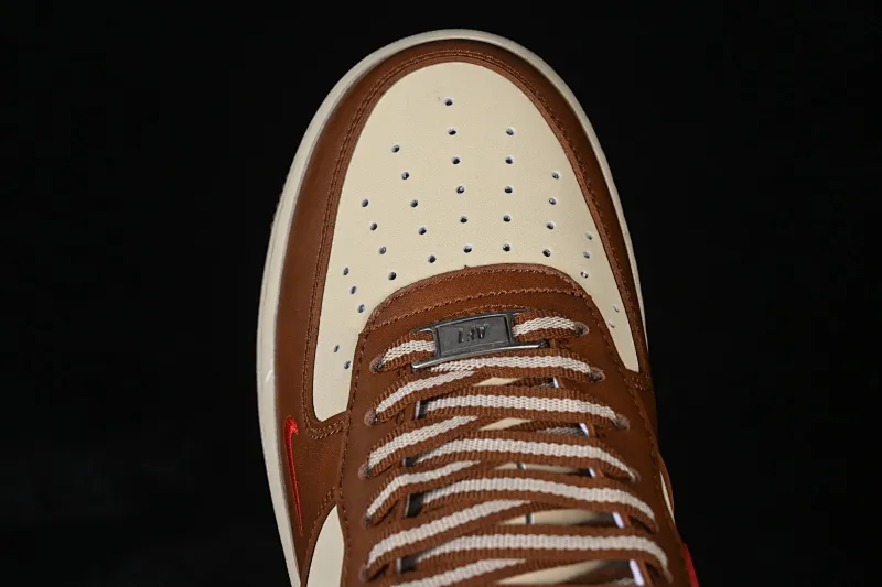 All Categories Nk Air Force 1 Air Force Series Nk Air Force 1 Low Air Force Low Nike Air Force 1'07 Low Valentine's Day Limited Brown Red Heart Air Force One Low Casual Shoes NH0601-538